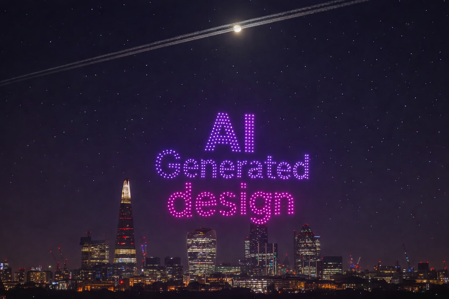 AI Designed Drone Shows